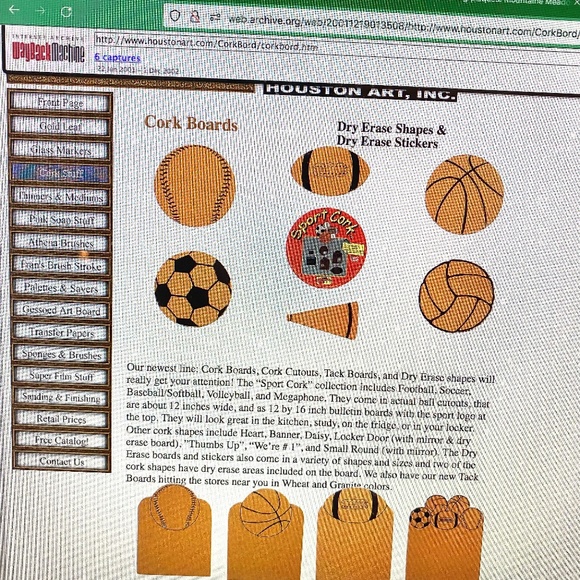 Sport Cork I Y2K I Soccer Cork Board - Picture 6 of 7